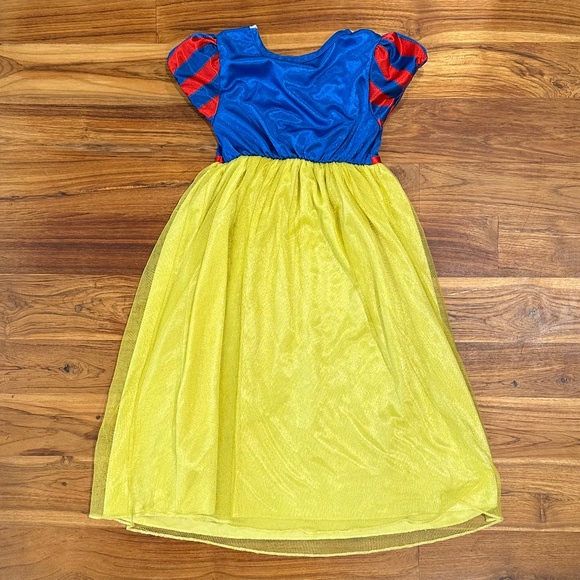 Kids Disney Princess Snow White Dress Up Nightgown Size XS - Picture 5 of 7